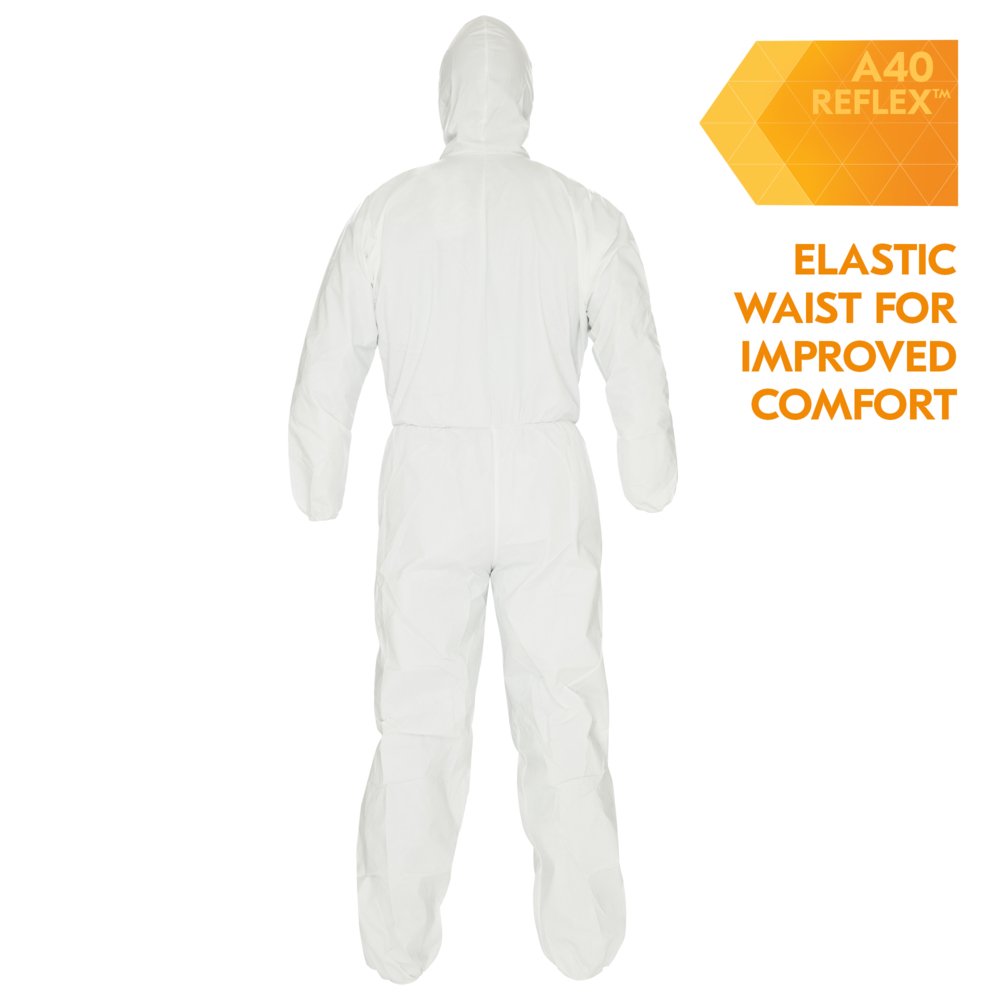 KLEENGUARD A40 Reflex Liquid & Particle Protection Coveralls CODE 47996