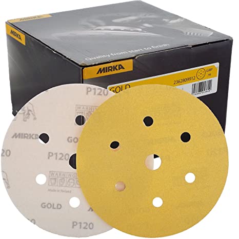 Mirka Gold Hook-It DA Sanding Discs